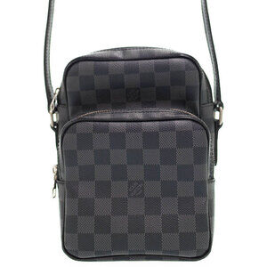 Louis Vuitton Damier Graphite Black REM Shoulder Bag